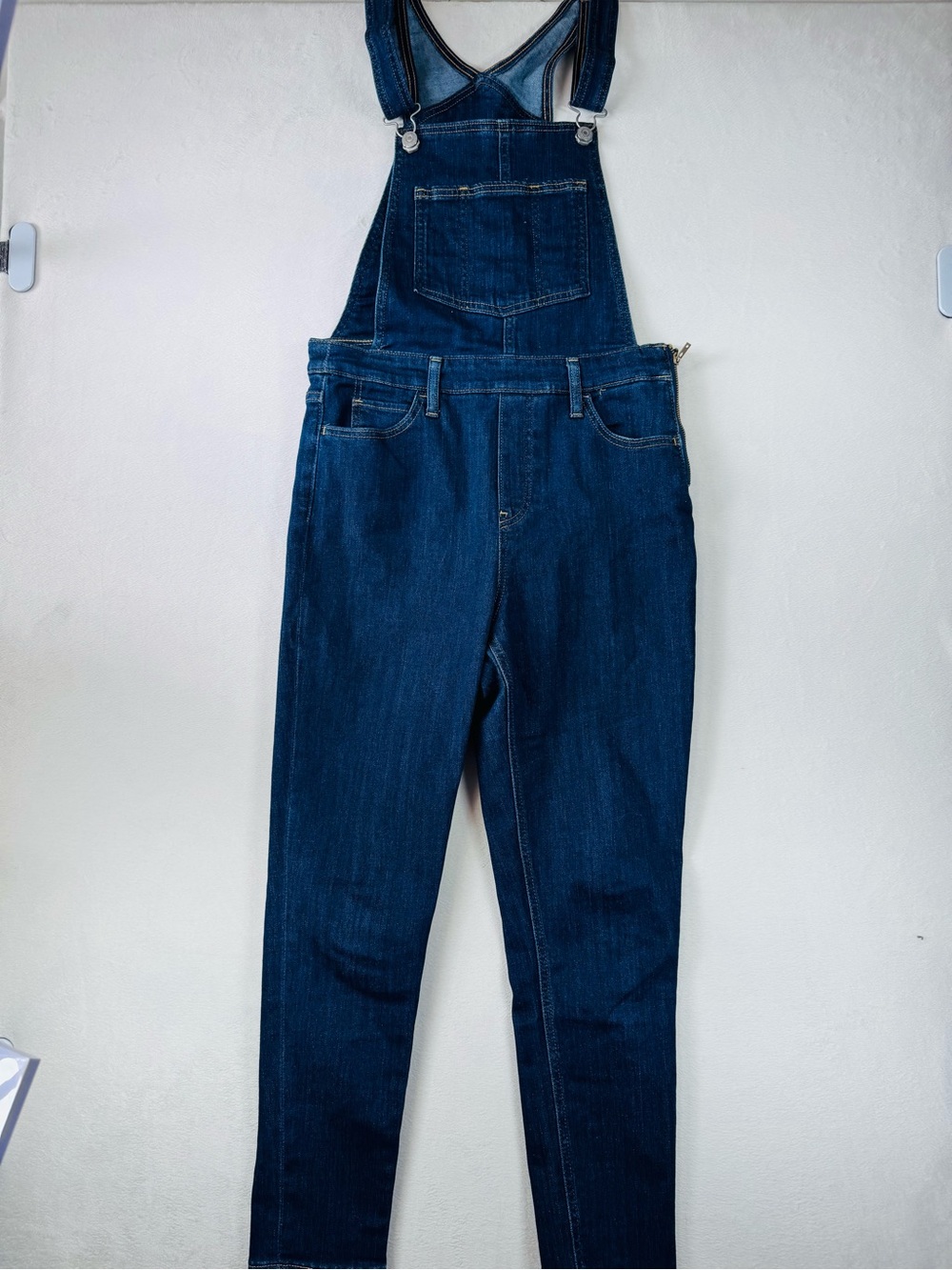 Levi's Indigo Blue Denim Overalls - Slim Straight Fit